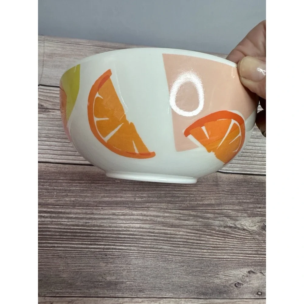 NWT Kate Spade Melamine Citrus Celebration Bowl 6